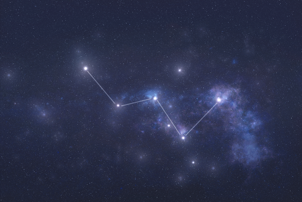 the cassiopeia constellation